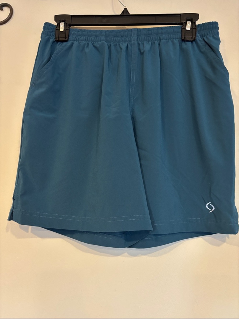 Title Nine M Men's Athletic Shorts in Teal Blue